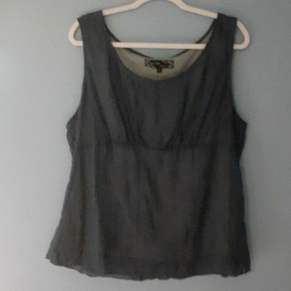 Spencer alexis plus 2x chiffon cami